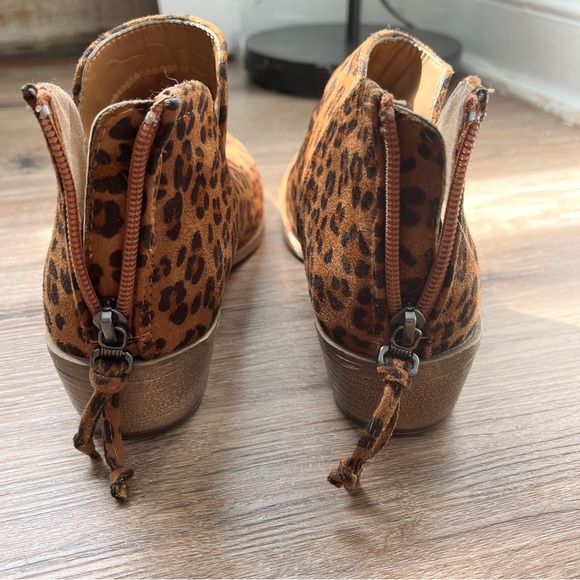Leopard Print Ankle Boots - Picture 6 of 6